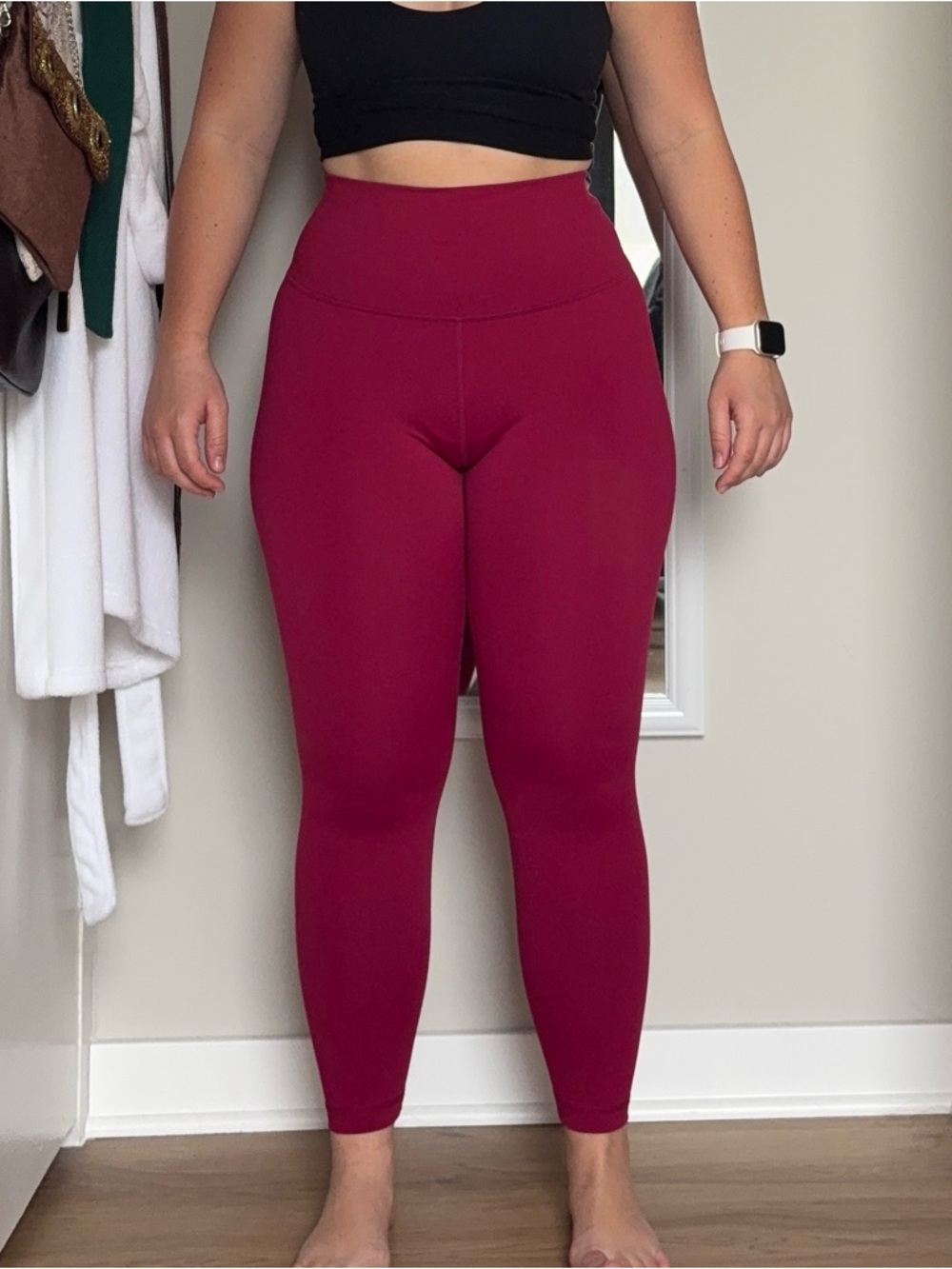 Cherry red 90 Degree leggings
